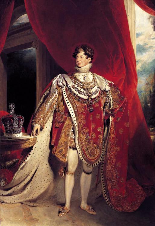 Sir Thomas Lawrence George IV (mk25) oil painting image